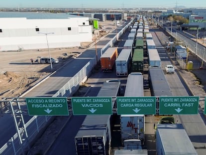 Frontera entre México y Estados Unidos en Juárez (Chihuahua).