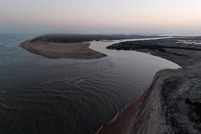 El Río Grande visto desde Texas, el 6 de febrero de 2025.