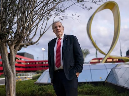 3l4hby4qkvfupj375sod67bpjy El canciller chileno Alberto Van Klaveren, en Brasilia, el 23 de abril 2025.