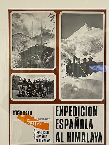 l44n2kenbfdpbhusxj5nmgs3gi Cartel de la expedición española al Manaslu en 1975.