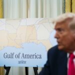 Cámara Baja de EE.UU. aprueba una ley para rebautizar el Golfo de México a Golfo de América Cámara Baja de EE.UU. aprueba una ley para rebautizar el Golfo de México a Golfo de América