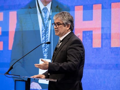 2cexfbvxene7nk2ojuixtvr3bu Mario Marcel, Ministro de Hacienda de Chile, en la Latinamerican City Conferences Santiago 2024, en Santiago, Chile, el 18 de Junio de 2024.