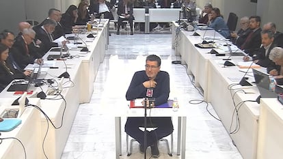 4tehmaf6znhmjo53zmiqm4imvi David Marjaliza, este miércoles, durante su declaración en el juicio.