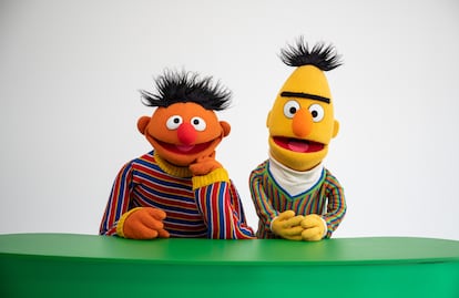 7joxfvdpfrdczmw246eu6cmqsq-1 Epi y Blas, conocidos originalmente como Ernie y Bert, en una imagen de 2023.