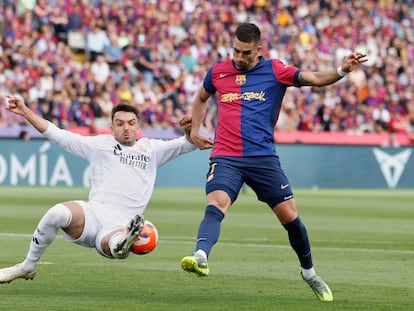 bs2nlwrn33ilv6eaufml7d4jpi-2 Ferran Torres, en el último clásico entre el Barcelona y el Madrid.