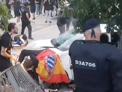 lpzdpktadfbidijkko3zetw3iy Atropello masivo en las cercanías del estadio del Espanyol.