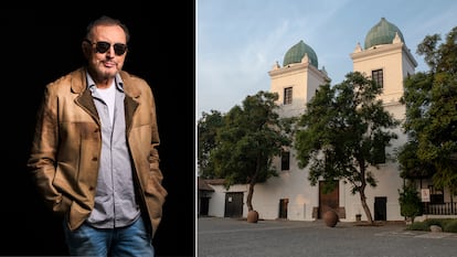 Carlos Pinto y la Iglesia San Vicente Ferrer en Los Dominicos, Santiago (Chile).