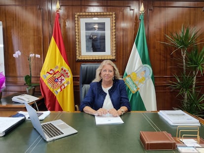 Ángeles Muñoz, alcaldesa de Marbella, en una imagen de archivo.