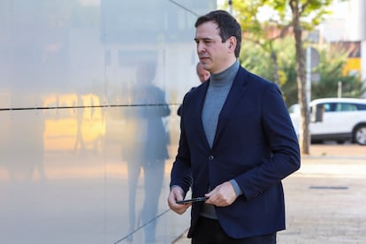 David Sánchez, hermano del presidente del Gobierno, en abril.