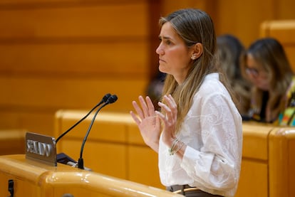 La vicepresidenta tercera y ministra para la Transición Ecológica y el Reto Demográfico, Sara Aagesen, comparece este miércoles ante el Pleno del Senado, para trasladar la información disponible sobre la crisis de electricidad y la recuperación de la normalidad del sistema eléctrico y el apagón. El Senado aprueba una comisión de investigación sobre el apagón