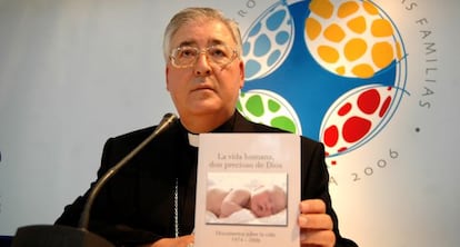 El obispo Antonio Reig Pla en una foto de archivo.