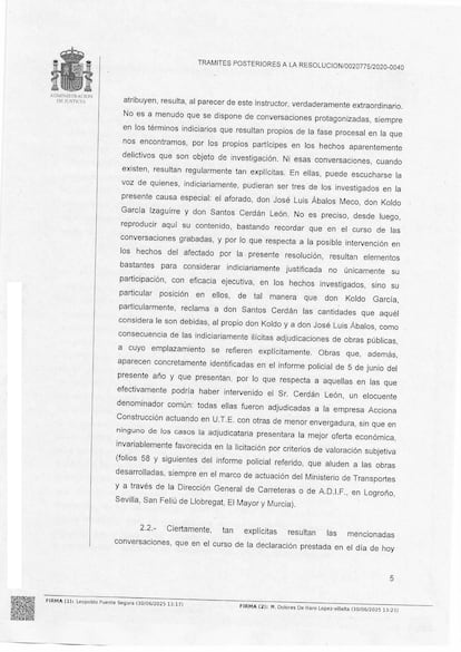 dbngm7davfdpzgjkedr5wgvy2u Auto prisión Santos Cerdán