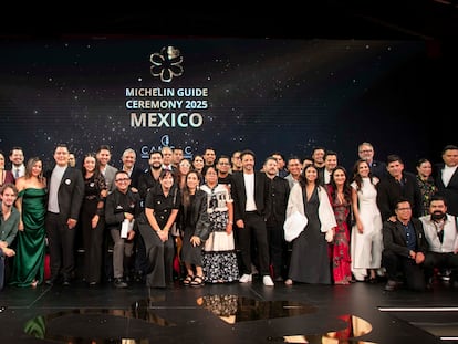 hlcqmnlpifacfgnibtaffyjzm4-2 Ceremonia Guía Michelin, en Ciudad de México, el 3 junio del 2025.