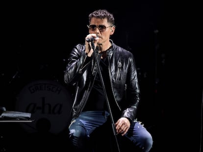 j22tgdrf4fxcrgedsl5n6dzqim-1 Morten Harket, durante un concierto en Oslo el 9 de febrero de 2018.