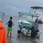 Se hunde lancha con 18 pasajeros en Veracruz