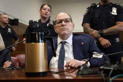 Weinstein, este jueves en el tribunal de Nueva York.