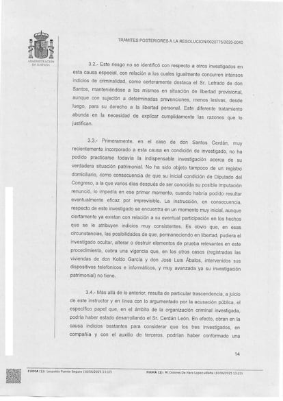 t6aqwipayfawvftj3hhqvljqaa Auto prisión Santos Cerdán