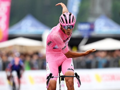 Del Toro se impone en Bormio en la 17ª etapa del Giro de Italia, este 28 de mayo.
