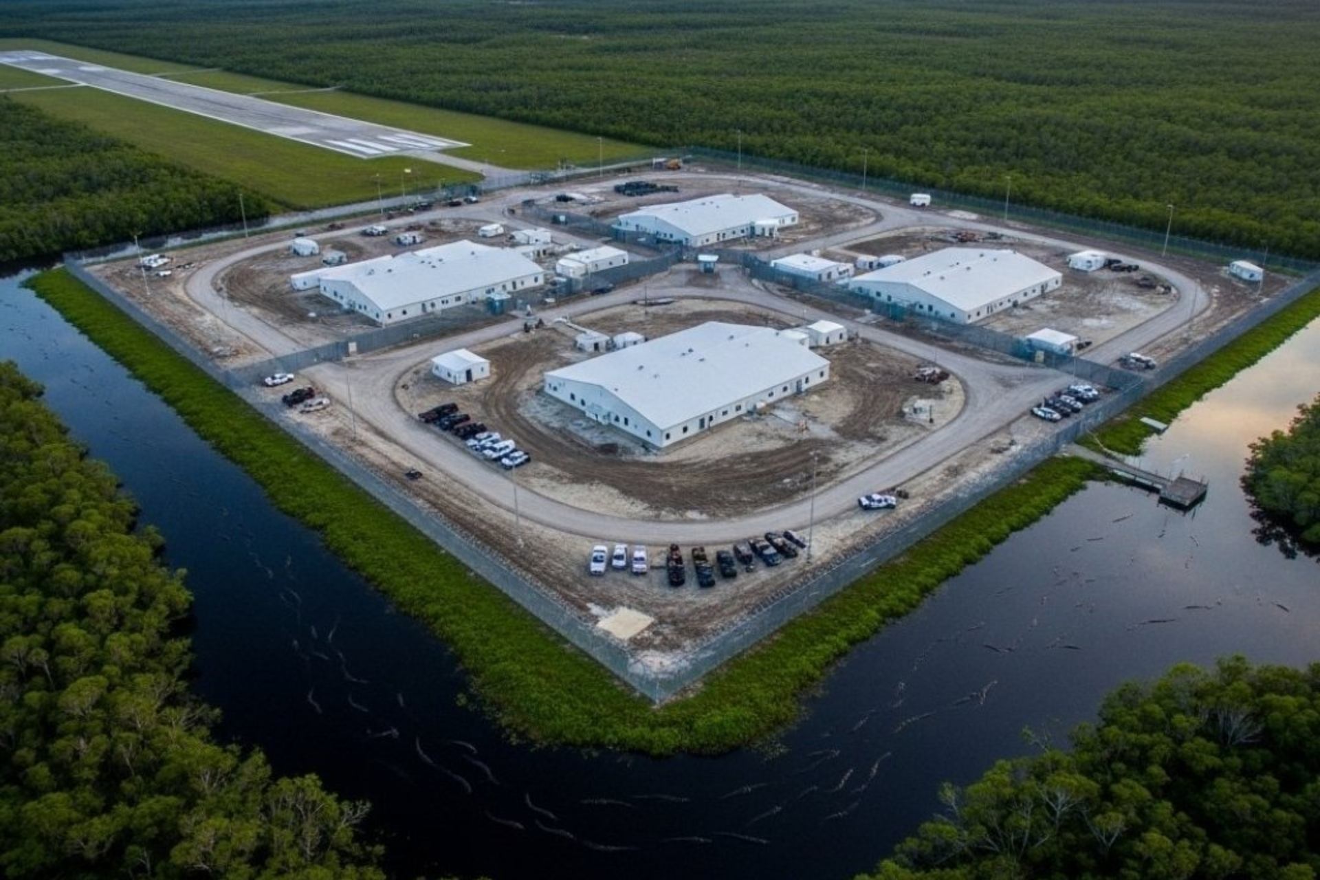 Sheinbaum rechaza criminalización de migrantes tras apertura de Alligator Alcatraz en Florida