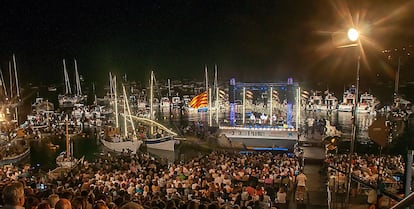 Habaneras en Calella de Palafrugell.