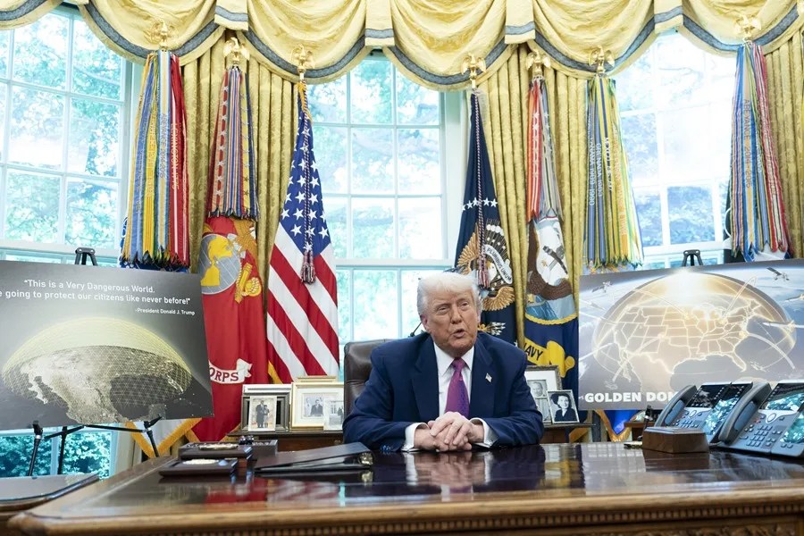 cupula-dorada-trump2 La 'Cúpula Dorada', el escudo antimisiles de Trump, criticado por caro, inviable y peligroso