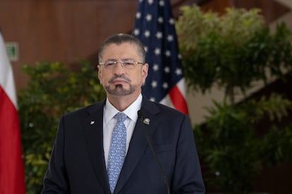 Presidente de Costa Rica Rodrigo Chaves