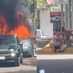 Pobladores de Tezonapa incendian vehículos y retienen a agentes por presuntas extorsiones Pobladores de Tezonapa incendian vehículos y retienen a agentes por presuntas extorsiones
