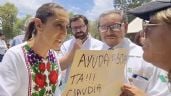 Foto ilustrativa de la nota titulada: Madre de niño con cáncer reclama a Sheinbaum por falta de medicamento (Video)