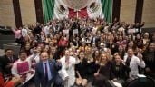 Foto ilustrativa de la nota titulada: Diputados morenistas felicitan a Sheinbaum por su Primer Informe de gobierno