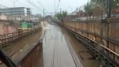 Foto ilustrativa de la nota titulada: Vuelve a colapsar la Línea A del Metro: Vías inundadas dejan sin servicio de Guelatao a La Paz