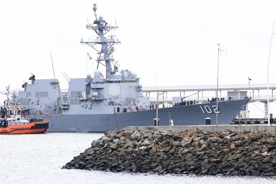 uss_sampson Un buque destructor lanzamisiles del Ejército de EE.UU está de "visita de cortesía" en Panamá