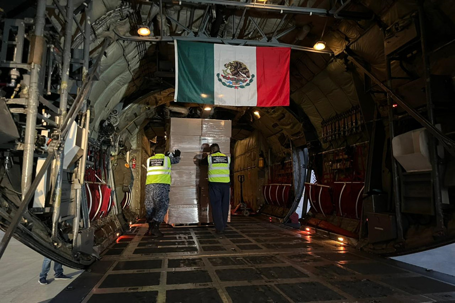 Defensa realiza tercer vuelo de ayuda humanitaria a Jamaica - tercer-vuelo-de-ayuda-humanitaria-a-jamaica3
