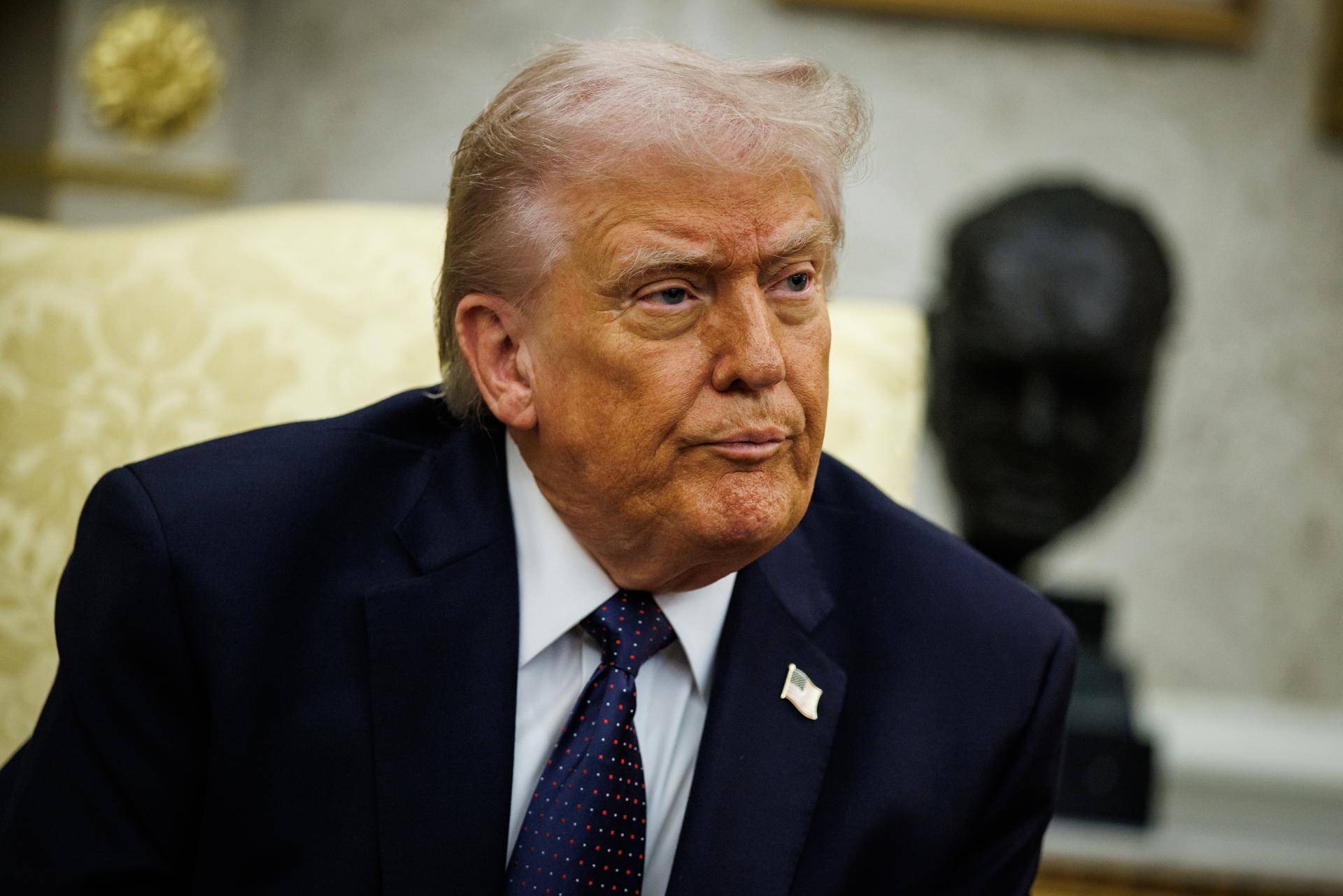 Trump afirma que "prácticamente no queda nada" que atacar en Irán - donald-trump-iran-eeuu