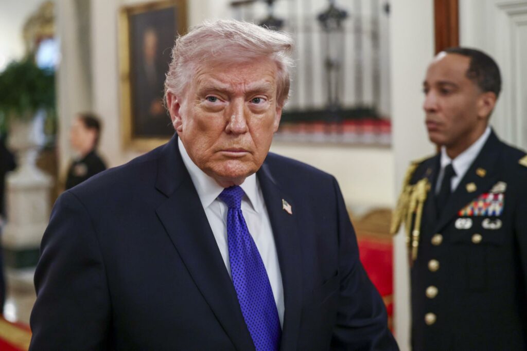 Trump se reunió por segunda vez con María Corina Machado en la Casa Blanca - donald-trump-iran-medio-oriente-1024x683