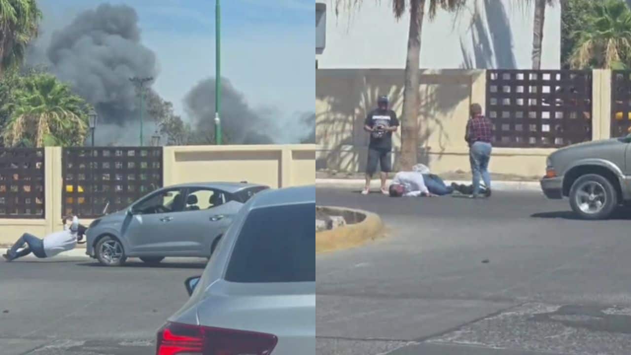 Arrollan a motociclista por distracción provocada por incendio en Plaza Fiesta Las Palmas en Los Mochis