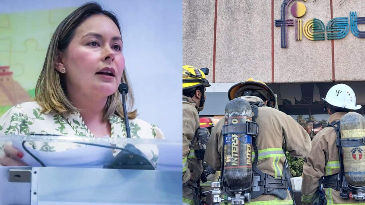 Yeraldine Bonilla instruye apoyo inmediato a víctimas de incendio en Los Mochis