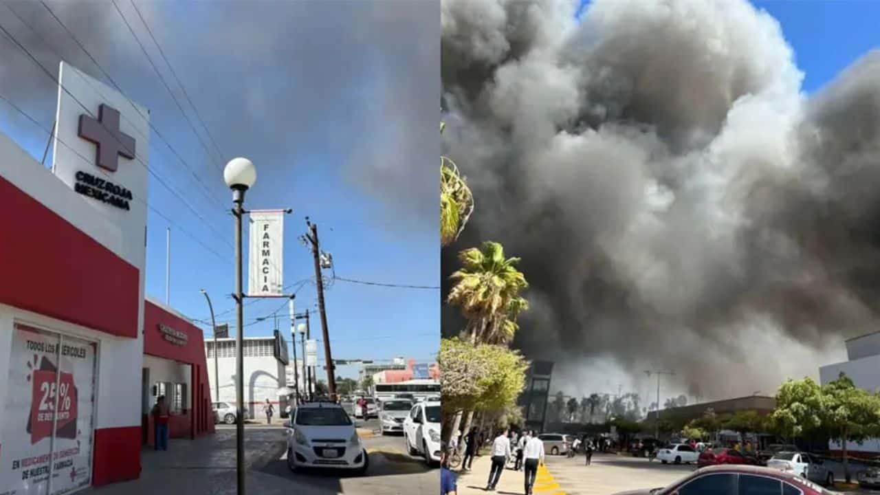 Afectados por incendio en Plaza Fiesta llegan por su propio pie a Cruz Roja