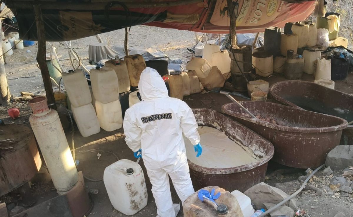 laboratorio-clandestino-en-sinaloa Hallan en Nayarit casi una tonelada de metanfetamina ligada al 'Jardinero' - laboratorio-clandestino-en-sinaloa