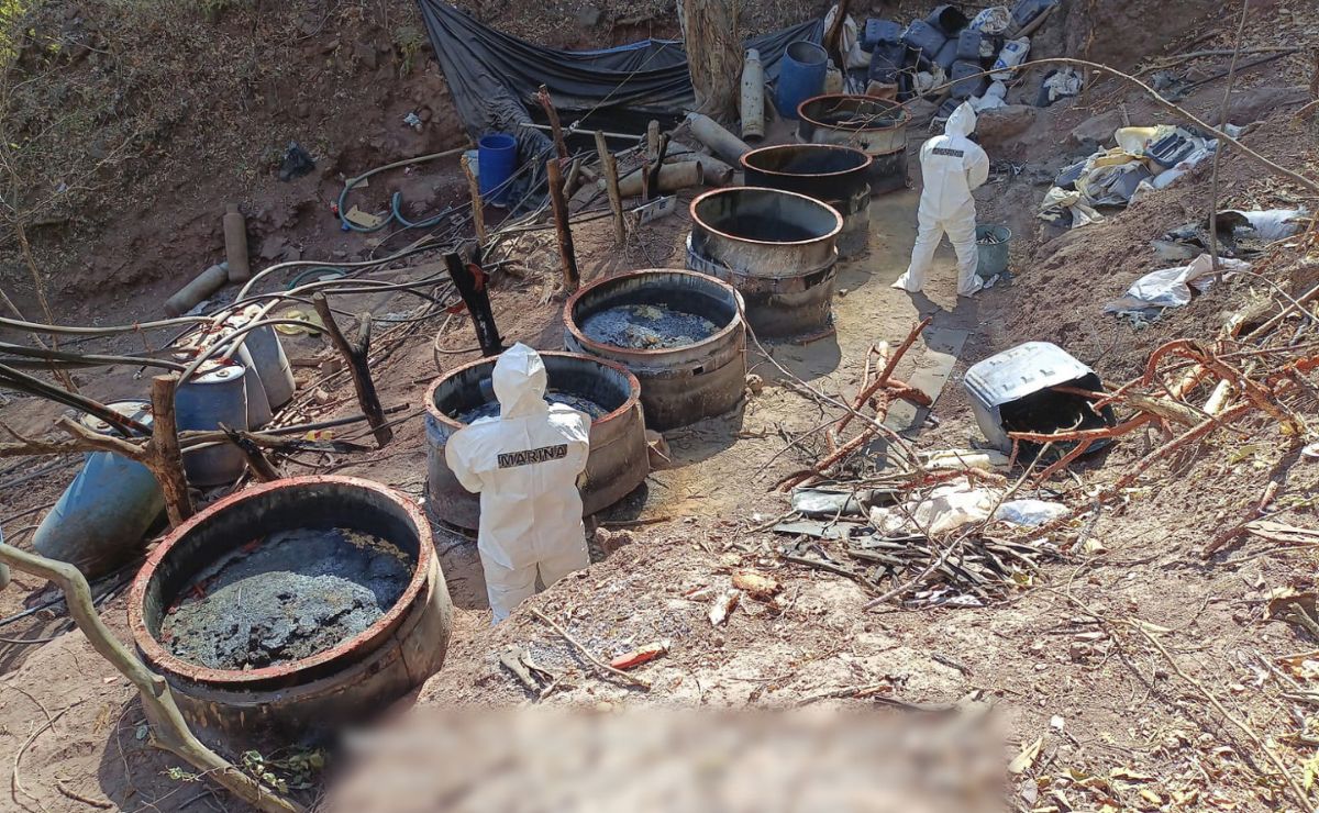 narcolaboratorio-en-sinaloa Hallan en Nayarit casi una tonelada de metanfetamina ligada al 'Jardinero' - narcolaboratorio-en-sinaloa