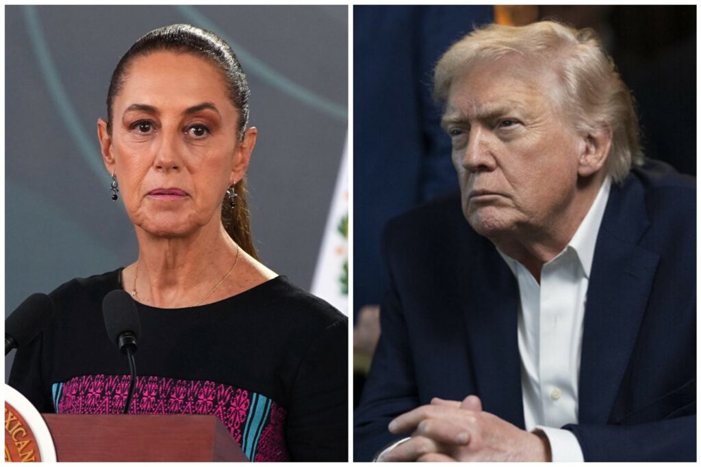 EE.UU. reitera que México debe hacer más contra las drogas para no tener que intervenir - sheinbaum-trump-mexico-estados-unidos-1024x683