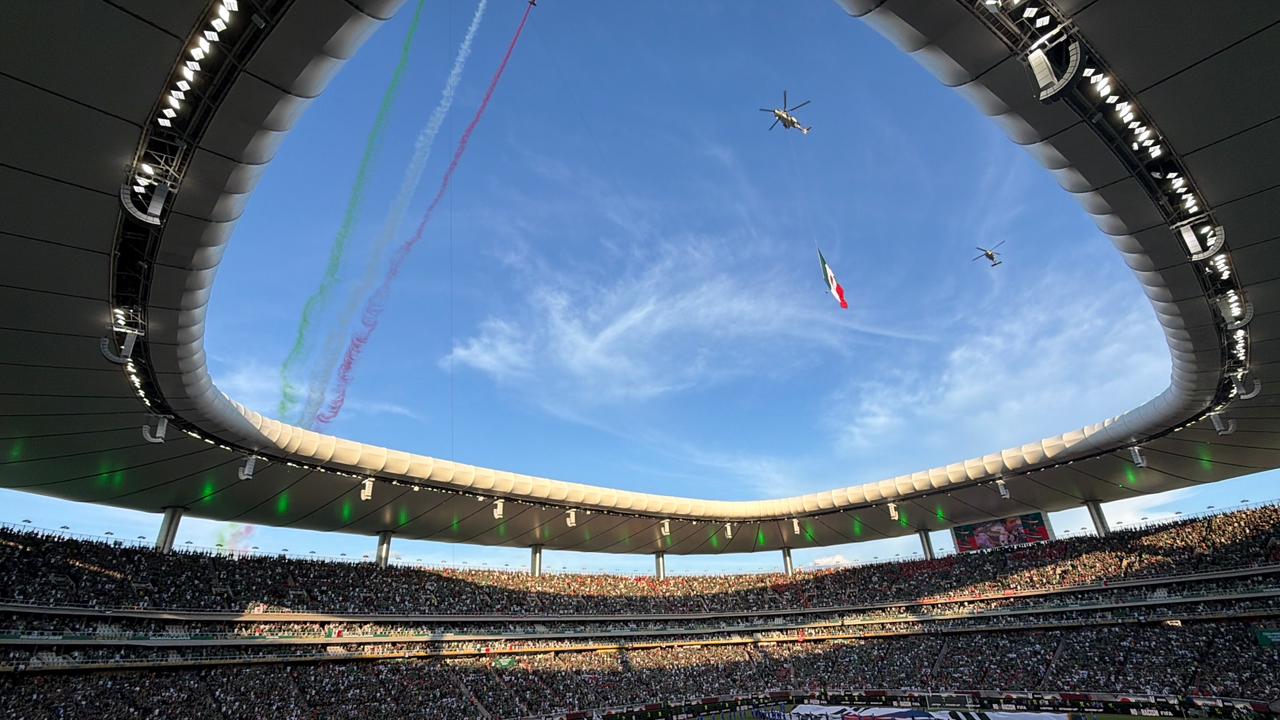 Fuerza Aérea Mexicana engalanó el cielo durante el México vs Corea del Sur - fuerza-aerea-mexicana-en-el-mexico-vs-corea-del-sur1