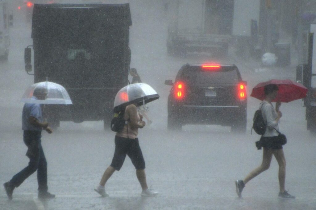 Lluvias intensas golpearán occidente y norte del país; prevén tormentas, granizo y fuertes vientos - lluvias-estados-unidos-1024x683
