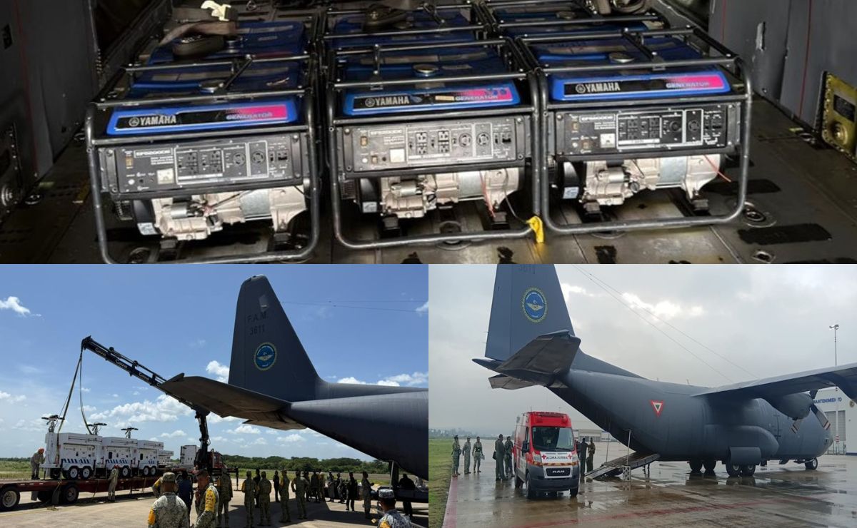 Aviones de la Fuerza Aérea Mexicana despegan rumbo a Venezuela con ayuda humanitaria - ayuda-humanitaria-de-mexico-para-venezuela