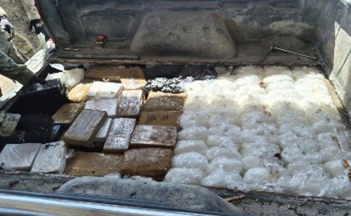 Aseguran 341 kilos de droga en Sonora y Baja California - droga-asegurada-en-sonora-y-bc