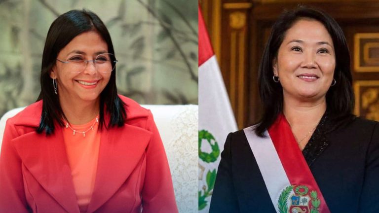 delcy-rodriguez-propone-a-keiko-fujimori-el-retorno-seguro-de-venezolanos-desde-peru