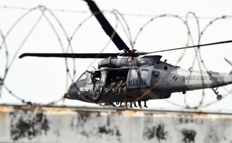 despliegue-de-fuerzas-federales-en-penal-el-castillo-de-mazatlan-tras-rina