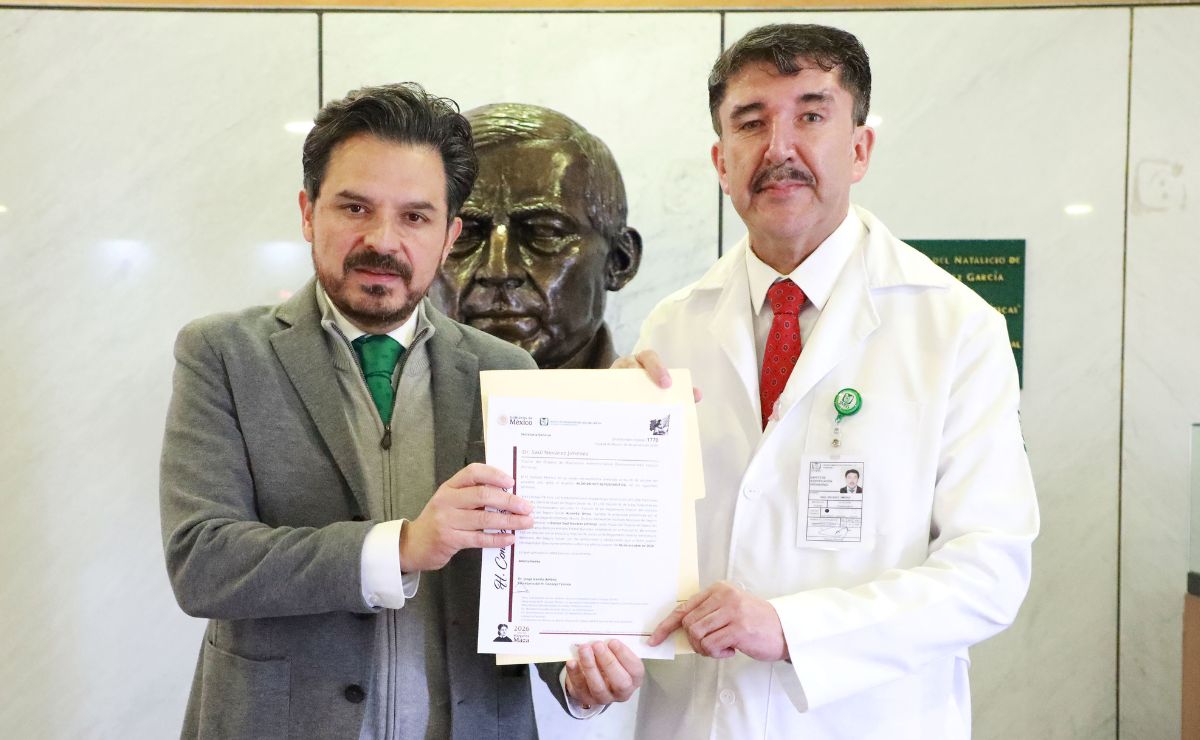 IMSS designa a nuevo delegado en Durango tras muerte de recién nacidos - zoe-robledo-con-el-dr-saul-nevarez-jimenez